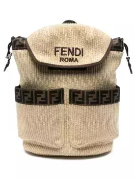 Рюкзак с логотипом FF FENDI KIDS, нейтральный