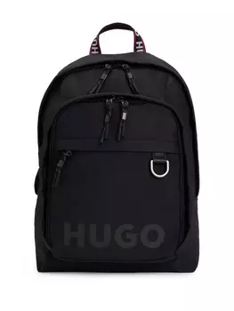 Рюкзак с логотипом HUGO, черный