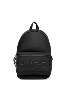 Рюкзак с логотипом HUGO, черный