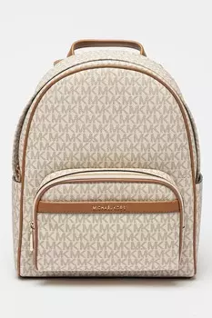 Рюкзак с логотипом и передним карманом Michael Kors, коричневый