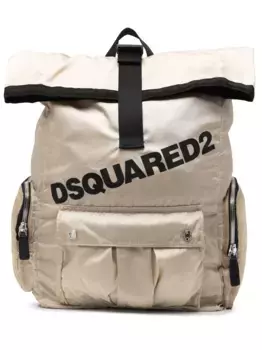 Рюкзак с логотипом и пряжкой DSQUARED2, нейтральный