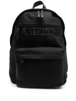 Рюкзак с логотипом Just Cavalli, черный