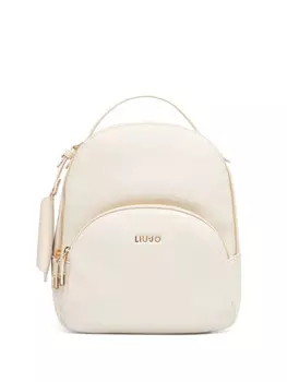 Рюкзак с логотипом LIU JO, белый