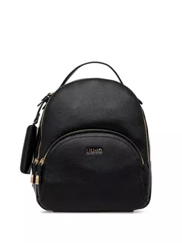 Рюкзак с логотипом LIU JO, черный