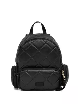 Рюкзак с логотипом LIU JO, черный