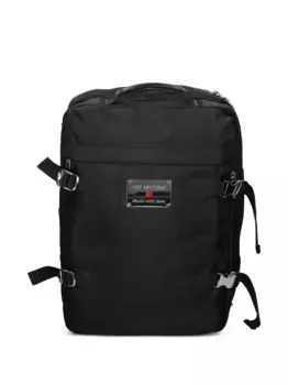 Рюкзак с логотипом Love Moschino, черный