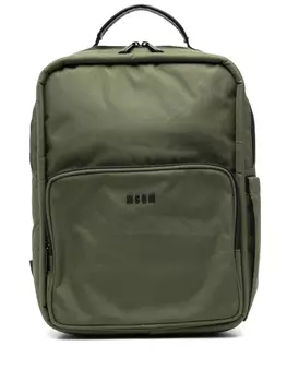 Рюкзак с логотипом MSGM Kids, зеленый