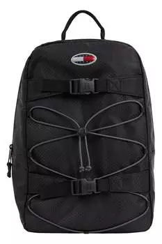 Рюкзак с лямками для катания на скейтборде Tommy Jeans, черный