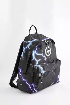 Рюкзак с молнией Hype, черный