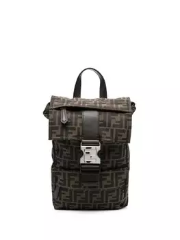 Рюкзак с монограммой FENDI, коричневый