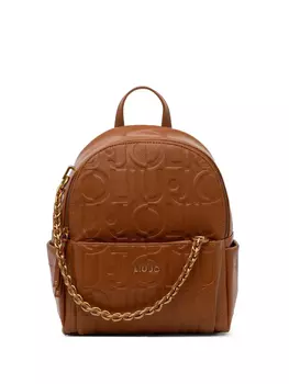 Рюкзак с монограммой LIU JO, коричневый