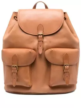 Рюкзак с нашивкой-логотипом Polo Ralph Lauren, коричневый