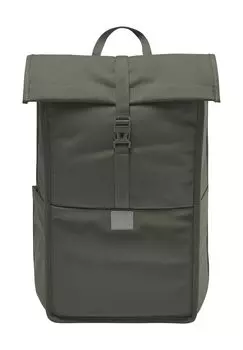Рюкзак с откидной крышкой, отделение для ноутбука, однотонный, 20 л VAUDE, цвет Khaki
