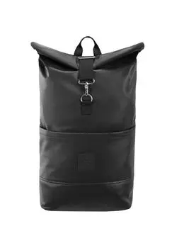 Рюкзак с откидным верхом (черная кожа) Manufaktur13, цвет Black Out Leather