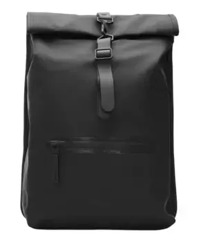 Рюкзак с откидным верхом Rains, черный