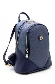 Рюкзак с рельефным принтом Silver&Polo, синий