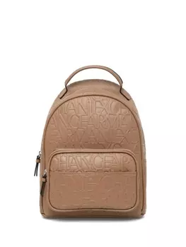 Рюкзак с тисненым логотипом Armani Exchange, серый