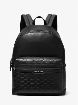 Рюкзак с тисненым логотипом Cooper Michael Kors, черный