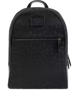 Рюкзак с узором Тео Coach, черный