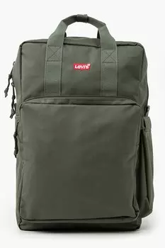 Рюкзак с вышитым логотипом Levi'S, зеленый