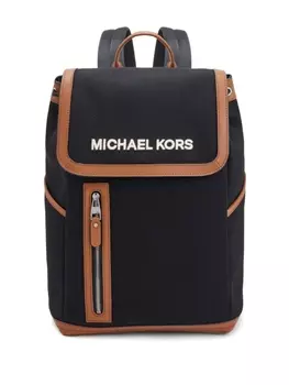 Рюкзак с вышитым логотипом Michael Kors, черный
