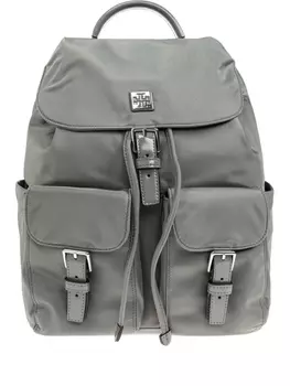 Рюкзак с затягивающимся шнурком Tory Burch, серый
