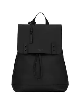 Рюкзак Sac De Jour из зерненой кожи Saint Laurent, черный