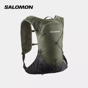 Рюкзак Salomon походный, черный / белый / зеленый