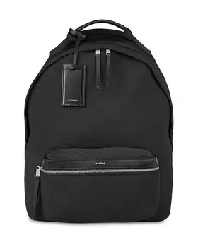 Рюкзак Sandro из парусины, черный