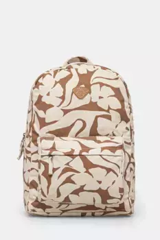 Рюкзак School Out из хлопка Billabong, коричневый