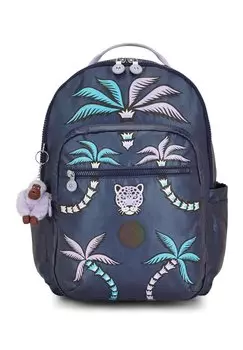 Рюкзак Seoul Kipling, цвет admiral blue palm