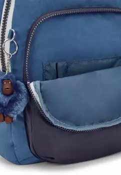 Рюкзак Seoul S Kipling, фантазийный синий блок