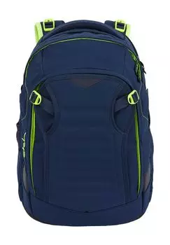 Рюкзак школьный Матча Toxic Yellow, двухцветный, детский Satch, цвет Blau Neon