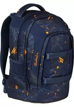 Рюкзак школьный pack Urban Journey, детский Satch, цвет Schwarz Blau Orange