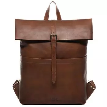 Рюкзак SID & VAIN Leder Leder Backpack Herren CLAY, коричневый