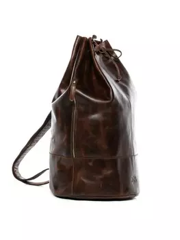 Рюкзак SID & VAIN Leder-Seesack echt Leder Seesack Reisetasche Sporttasche gro braun, коричневый