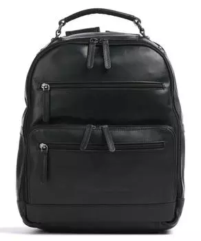 Рюкзак Sierra из коровьего воска, 14 дюймов, из воловьей кожи The Chesterfield Brand, черный