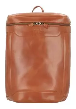 Рюкзак SIWA Buckle & Seam, цвет cognac