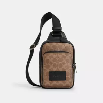 Рюкзак-слинг Racer COACH, цвет qb/tan/black