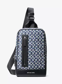 Рюкзак-Слинг с логотипом Lautner Michael Kors, синий