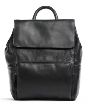 Рюкзак Soft Class Cow Imola 13 из зерненой кожи The Chesterfield Brand, черный