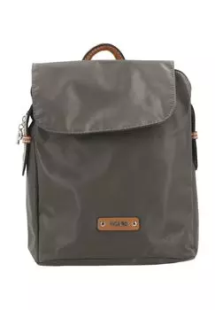 Рюкзак Соня, эмблема, однотонный, женский PICARD, антрацит