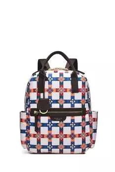 Рюкзак среднего размера на молнии в стиле лондонского парка Финсбери в стиле пэчворк Radley, белый