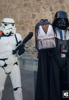 Рюкзак STAR WARS OBI-WAN KENOBI HIGH SCHOOL Karactermania, белый