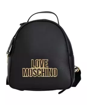 Рюкзак стильный и практичный Love Moschino, черный