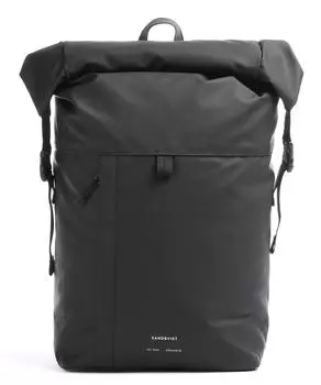 Рюкзак Stream Konrad Rolltop 13 дюймов из переработанного полиэстера Sandqvist, черный