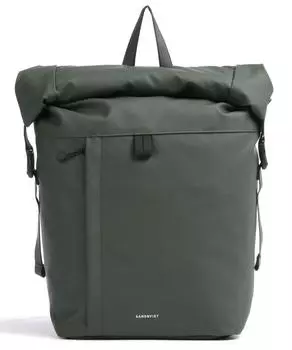 Рюкзак Stream Konrad Rolltop 13 дюймов из переработанного полиэстера Sandqvist, зеленый