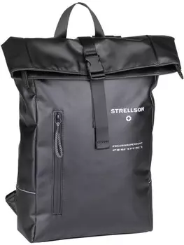 Рюкзак Strellson Rolltop Stockwell 20 Eddie SVF, черный
