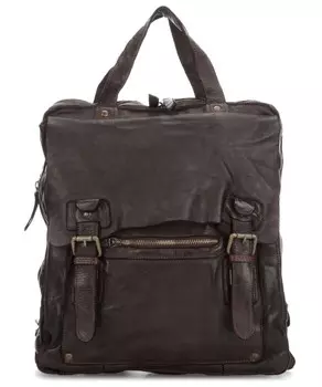 Рюкзак Submarine из зернистой яловой кожи Harold'S, коричневый