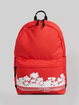 Рюкзак Superdry Graphic Montana, розовый/серебристый с блестками